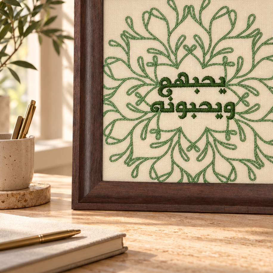 لوحة - يحبهم ويحبونه-